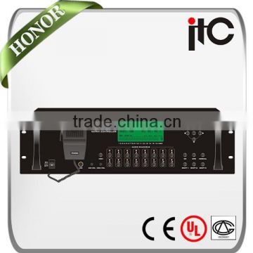 ITC T-6600 8*16 Audio Matrix Programmable Background Music System, Background Music Controller