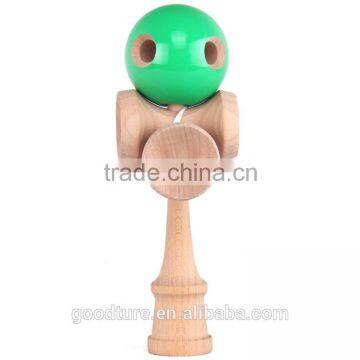 Solid Wood Beechwood Five Cups Kendama With PU Painting Wooden Kendama