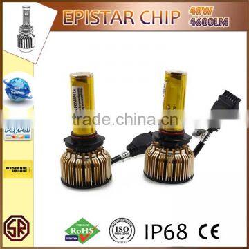 2016 Latest design 40W EPISTAR chip 9005 HB3 Led Headlight