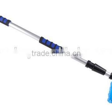 Telescopic water flow brush