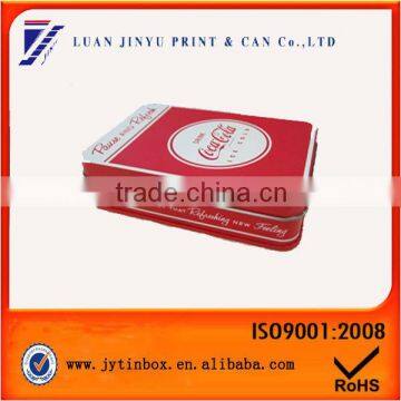 promotional or family using metal poker box