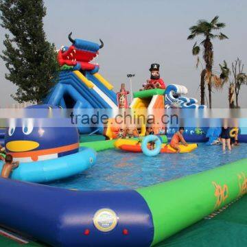 2016 Giant 100+people New Design Inflatable Water Park for Adult photo-3