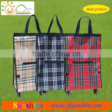 Folding lightweight shopping bag