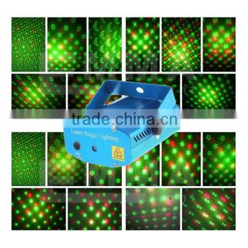 Mini projector Holographic laser star DJ lighting