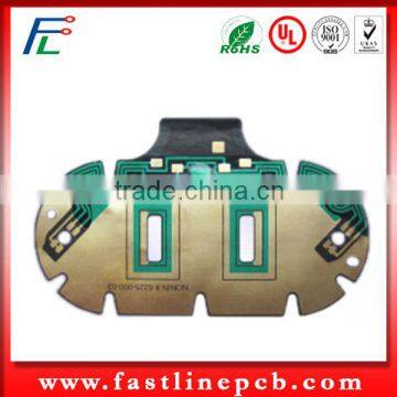 Immersion gold flexible PCB board , high quality custom FPCB