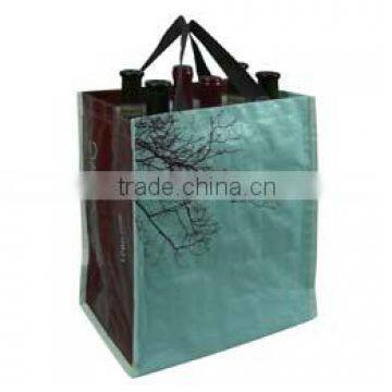 PP Woven Laminated Wine Bag