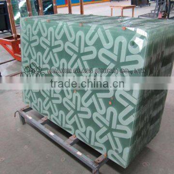 Hot offer color fireplace glass with EN12150 certificate