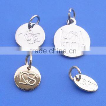 custom sterling silver jewelry tags