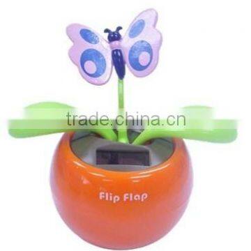 automatic swing solar butterfly for car gadget/desktop toy(SO6212B)