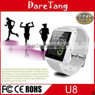 waterproof bluetooth smart watch with pedometer,sms
