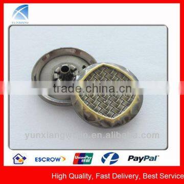 YX1218 Fashion Jacket Metal Buttons for Garment