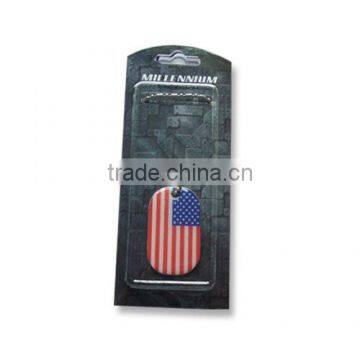 Metal USA offset printing dog tag