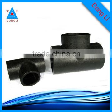 HDPE injection molding fitting PE100 pipe fitting 1.6MPa