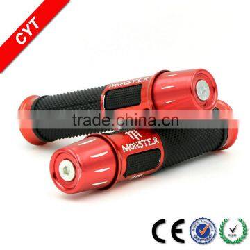 Red Motorcycle handlebar grip BT-A1 ends