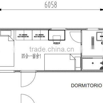 CILC Easy Convinient Assembled Prefabricated Container House for Dormitory