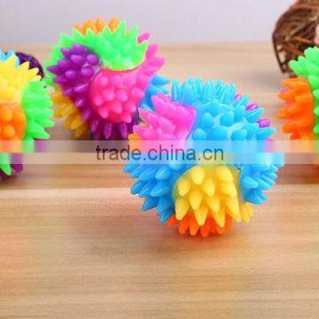 glowing led bouncy ball for child,Ball Toy for Kids LED light up flashing bouncy Ball Led Light Flashing Bouncing Ball Blu