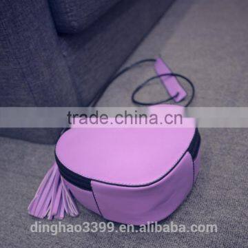 2016 Fashiom Style Bag Heart Shape Lady Shoulder Bag High Quality PU Handbag photo-4