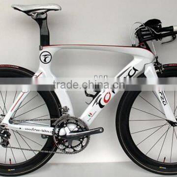 bikes china wholesale Dengfu high end full carbon triathlon bike ISP frame FM018