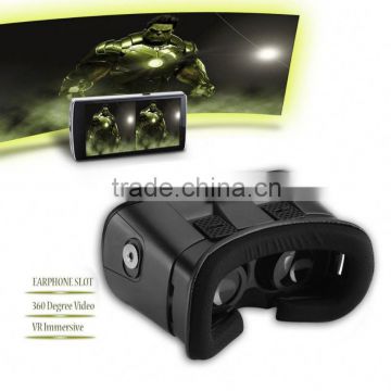 Newest 3D VR Virtual Reality Headset 3D Glasses Adjust Cardboard VR BOX For 4.7~6inch Smartphones vrbox 2.0