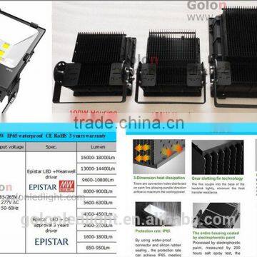 150w Led Floodlight With Mwanwell Driver IP65 CE RoHS 3 Years Warranty 400w Metal Halide Led Replacement Lamp photo-6