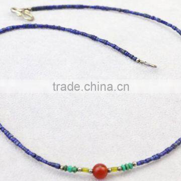 Fashion Lapis Lazuli Gemstone Necklace photo-6