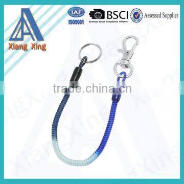 Mix Color Lobster Clasp Stretchy Spring Coiled Strap Lanyard Keyring photo-3