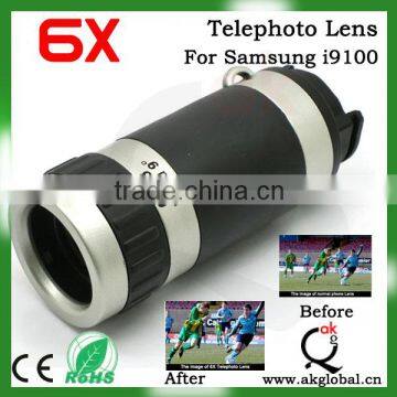 Hot Selling 6X Optical Zoom Lens Telescope+Tripod for Samsung Galaxy S2 i9100