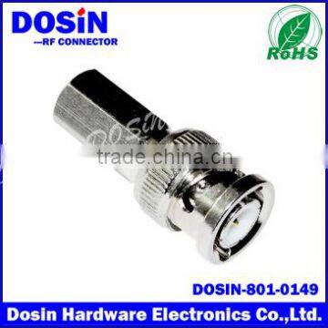 Factory Price Bnc Male Crimp for Cable RG11/58/59/6 Bnc Connector Rg58 Bnc Compression Connector photo-4