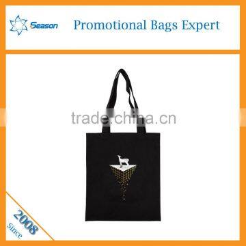 Custom print promotional canvas tote bag wholesale plain canvas tote bag