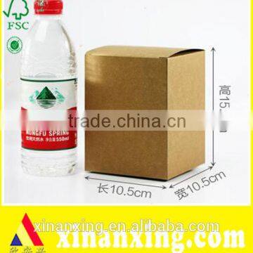 Tea Kraft Paper Box With LOGO Sticker photo-2