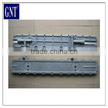 GNT brand low price new model oil cooler cover S6K for Excavator engine parts