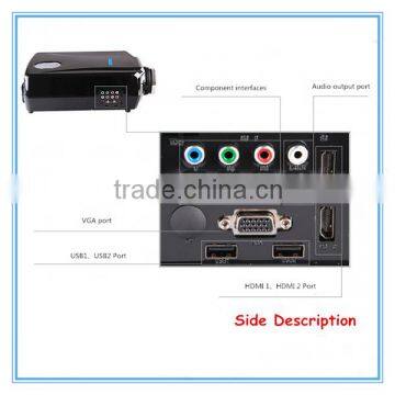 Wholesale Hot Selling 4K Short Throw 3D Holographic Display Projector 1080P LED Projetor With Rich Interfaces photo-5