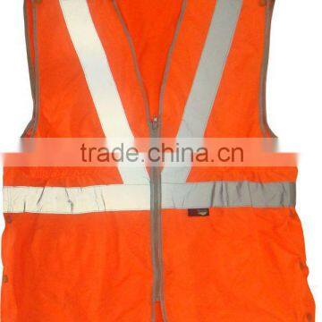 orange hi visibility jacket