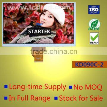9.0 inch TFT LCD with 24bit RGB interface ,digital LCD screen 800x480