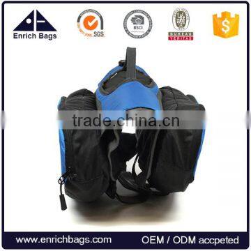 Removable Nylon Saddlebag Style Dog Carrier Backpack photo-6