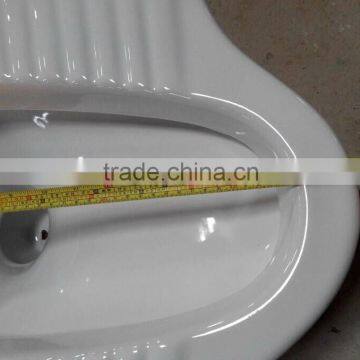 Gloss Squatting Pan With Siphon Trapway Fender photo-4