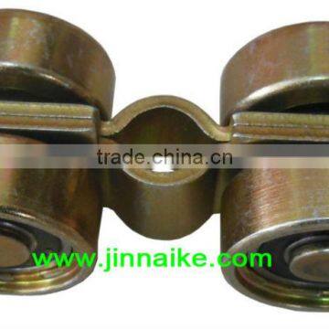 sliding wheel folding door wheel used for steel folding gate