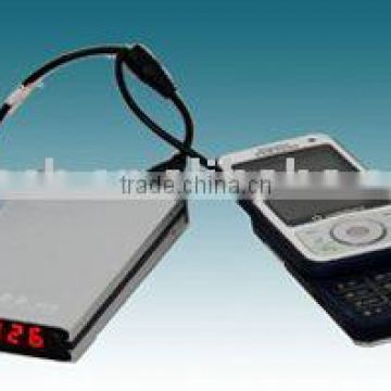 Mobile phone data backup charger