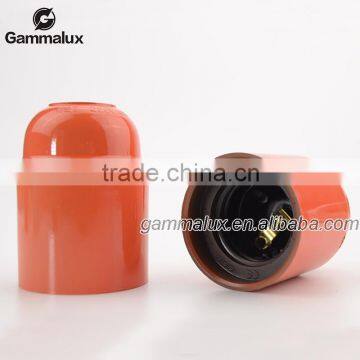 250V 4A E27 Bakelite Lamp Holder E27 Orange Lamp Socket