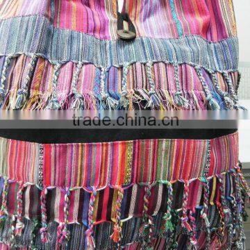 Bohemia Style Tassels Handmade Messenger Bag for Ladies