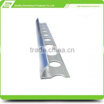 aluminuml lighted stair nose/stair step edging/stair nosing/anti-slip stair tread