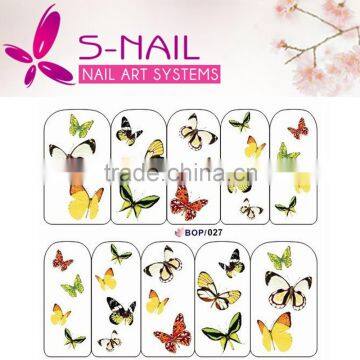 NAIL ART TATTOOS STICKER WATER DECAL /buttferfly Water Transfer Nail Stickers of Flowers photo-3