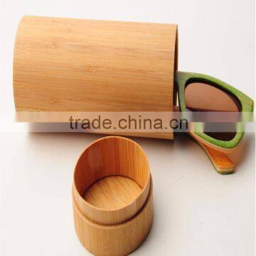 China Wholesale Accessories Handmade Bamboo Eyeglasses Case For Girl photo-2