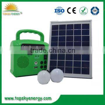 Portable Off Grid Home Solar Power System solar fan & lighting system