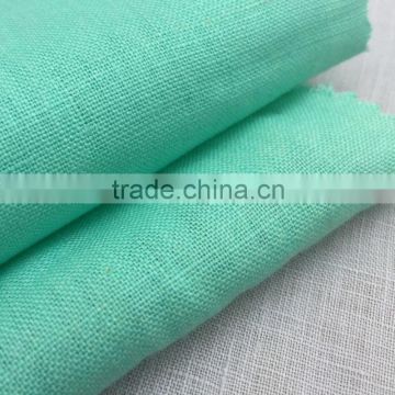 100% linen fabrics for apparel