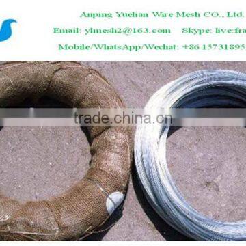 Hot dipped galvanized wire