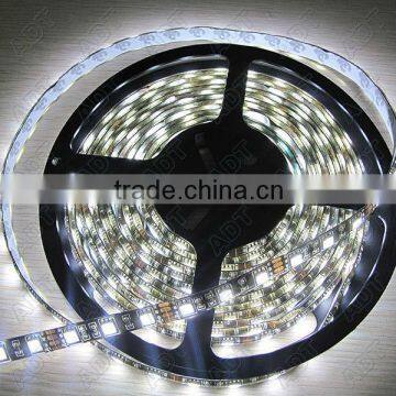 5M 300 LEDs Flexible Waterproof Glued SMD5050 LED Strip White