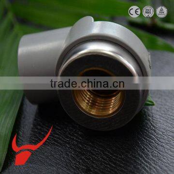 Water Equipment supply ASTM D2467 SCH80 PVC FITTINGS FEMALE ELBOW COPPER THREAD