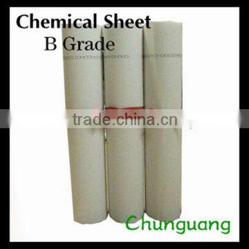 Chemical sheet for toe puff & counter material, insole shank