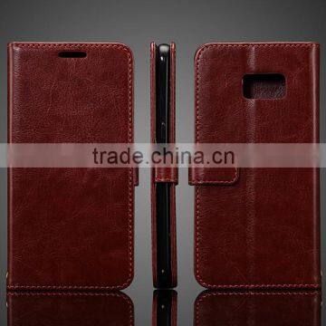 High quality mobile phone leather case with card slots